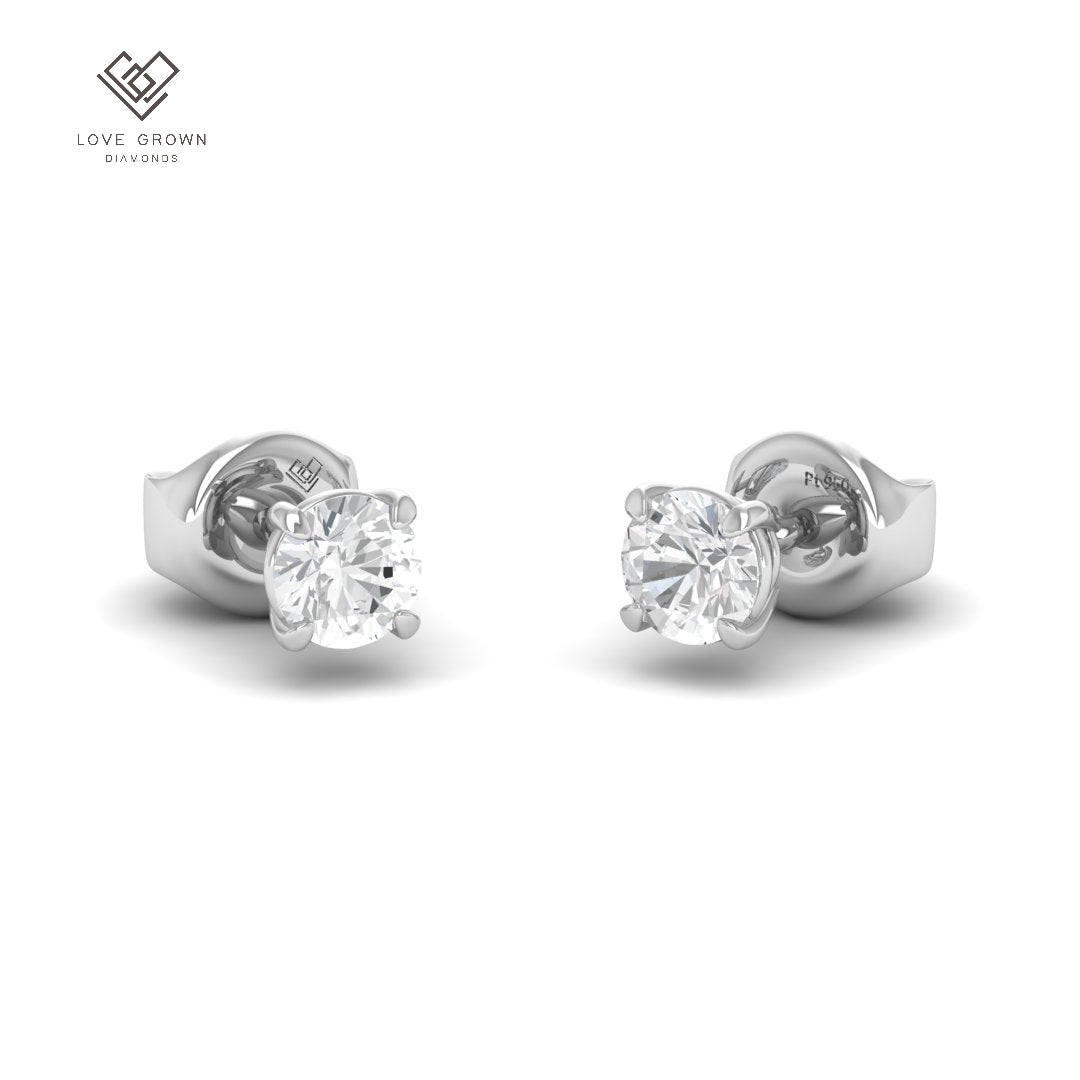 Irène 1.00ct Diamond Earrings
