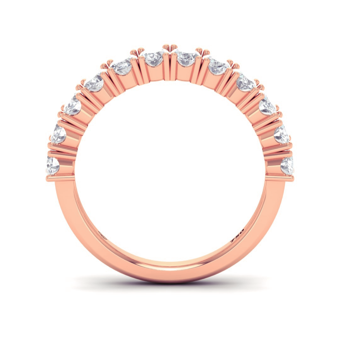 Theodora Oval Cut Diamond Band