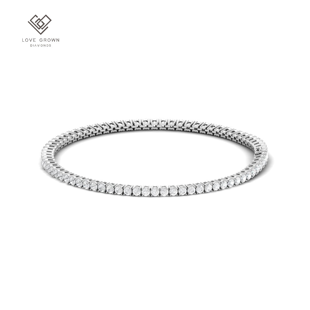 Platinum Love Grown Diamonds 2.00ct Diamond Bracelet