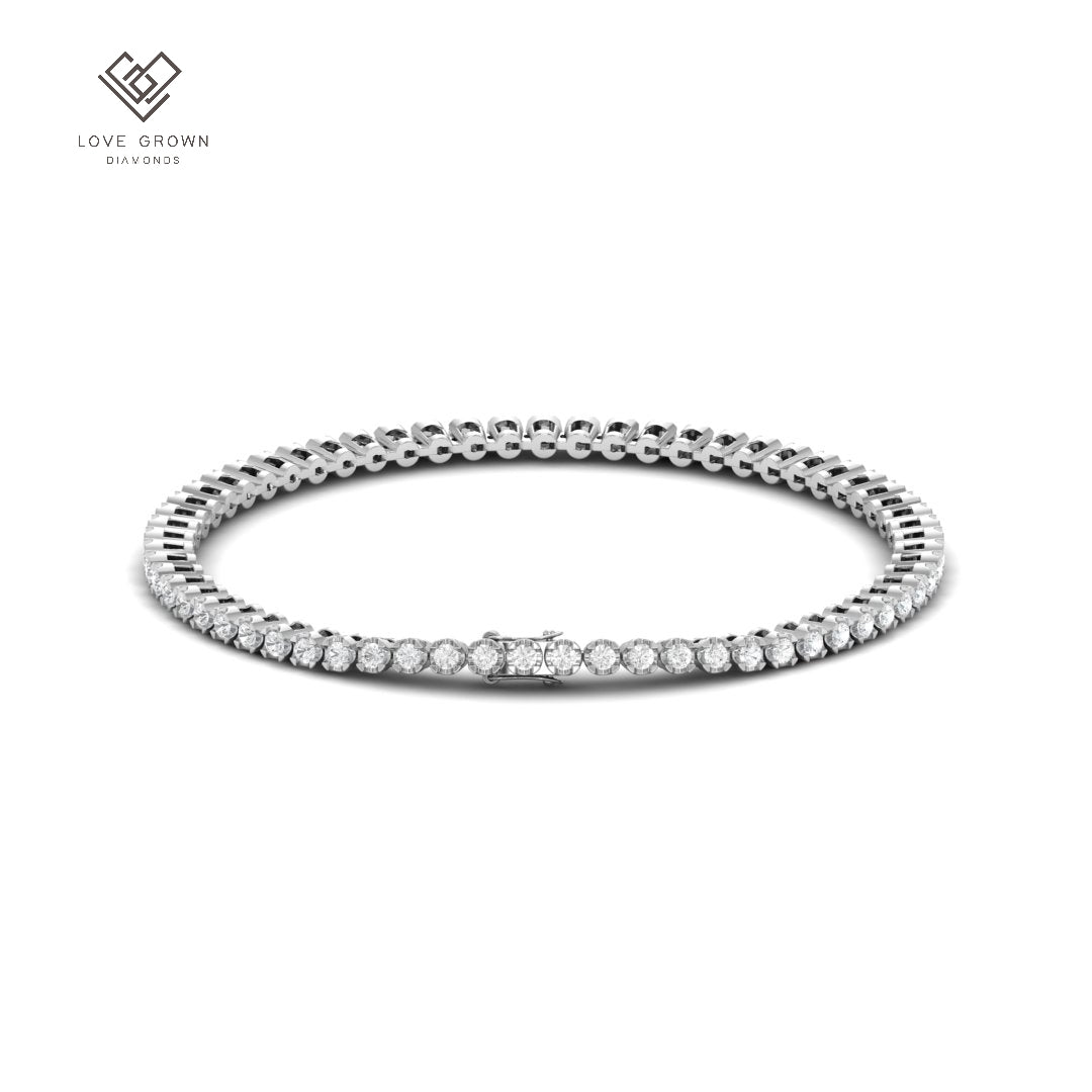 Platinum Love Grown Diamonds 1.50ct Diamond Bracelet