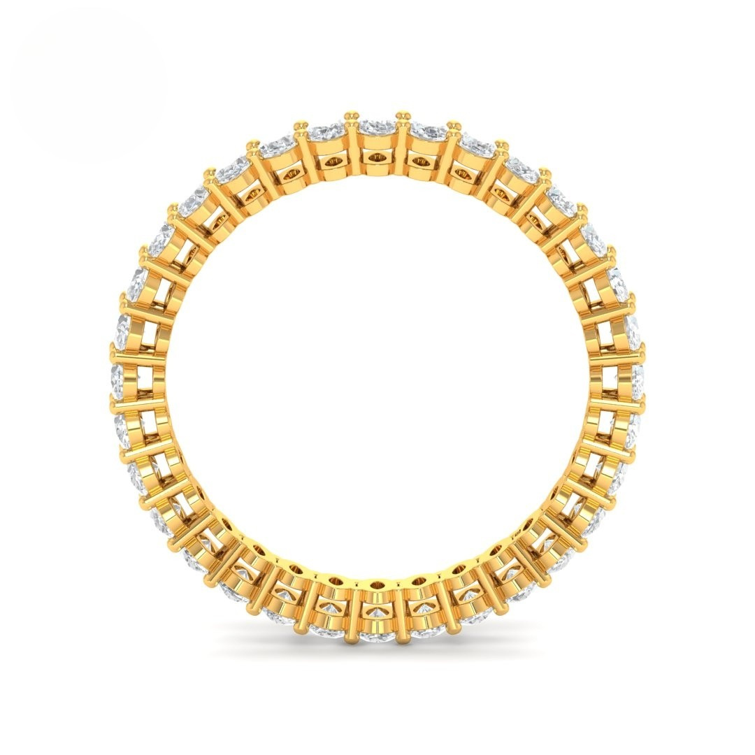Nadine Oval cut wedding band 1.40 Ct
