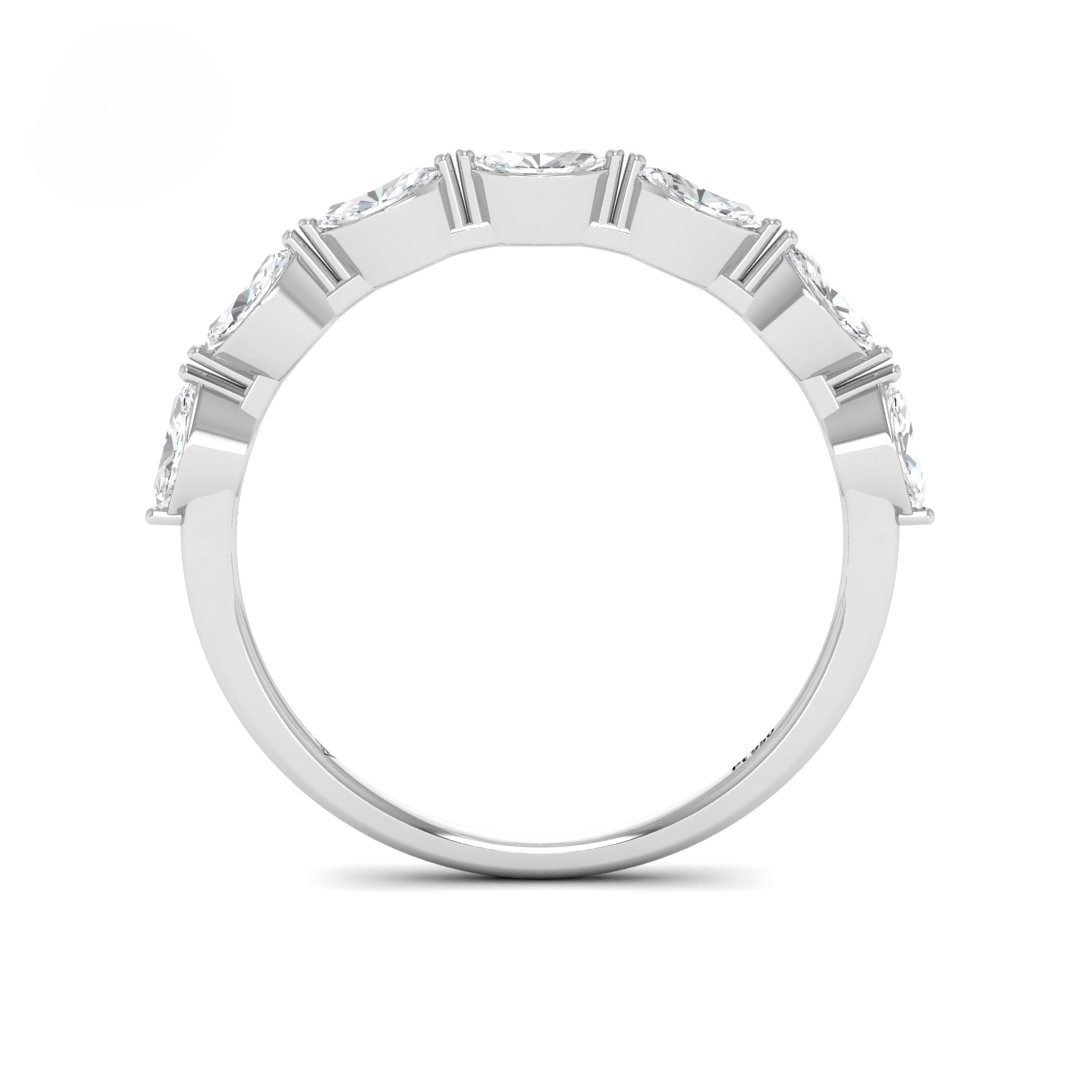 Alice Marquise Cut Diamond Wedding Band