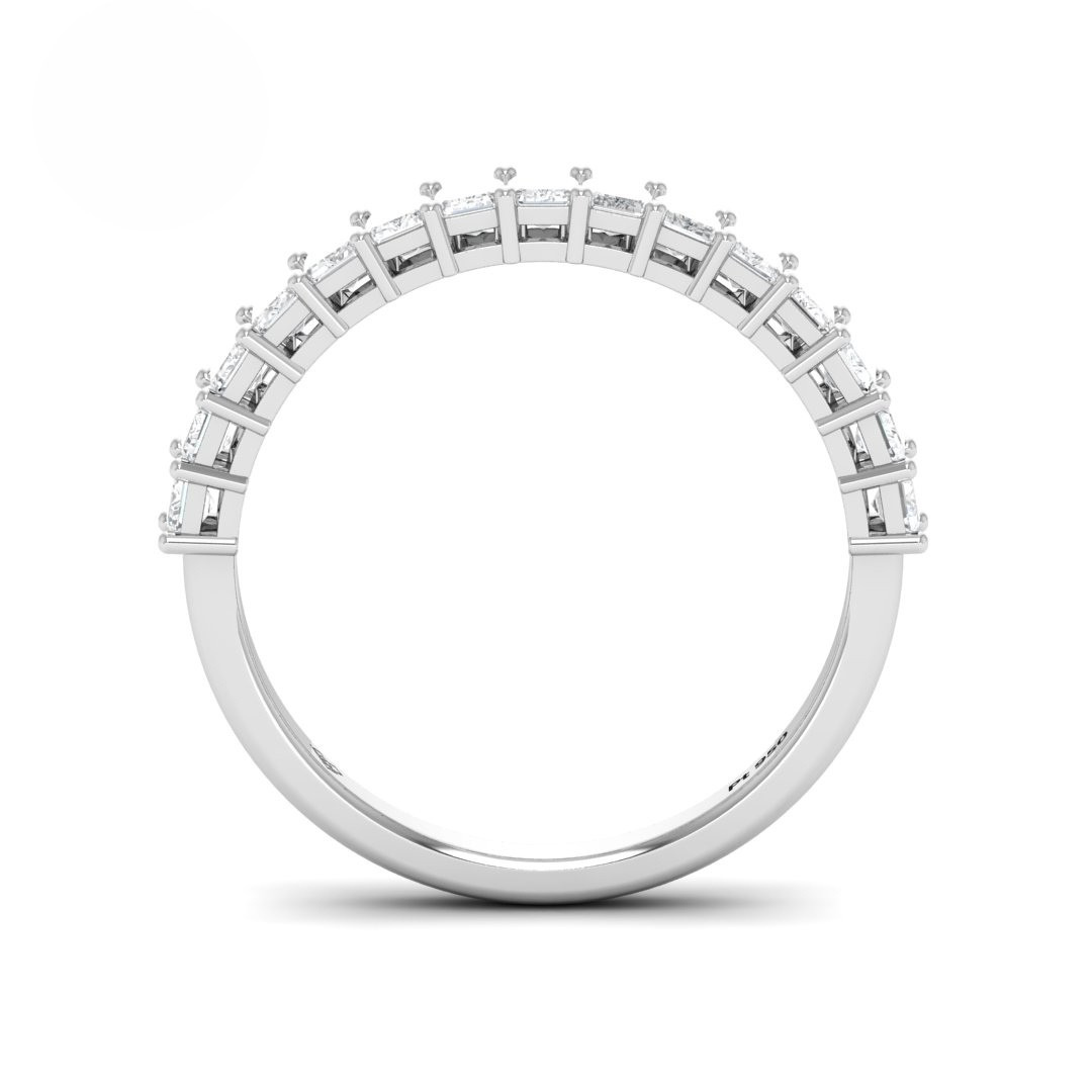 Eve Emerald cut wedding band 1.50 Ct