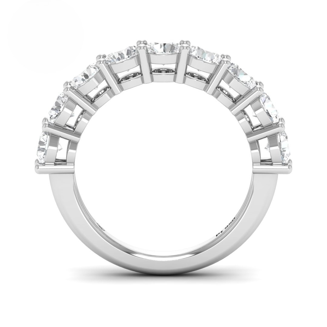 Cara Round Cut Wedding Band 2.00 Ct