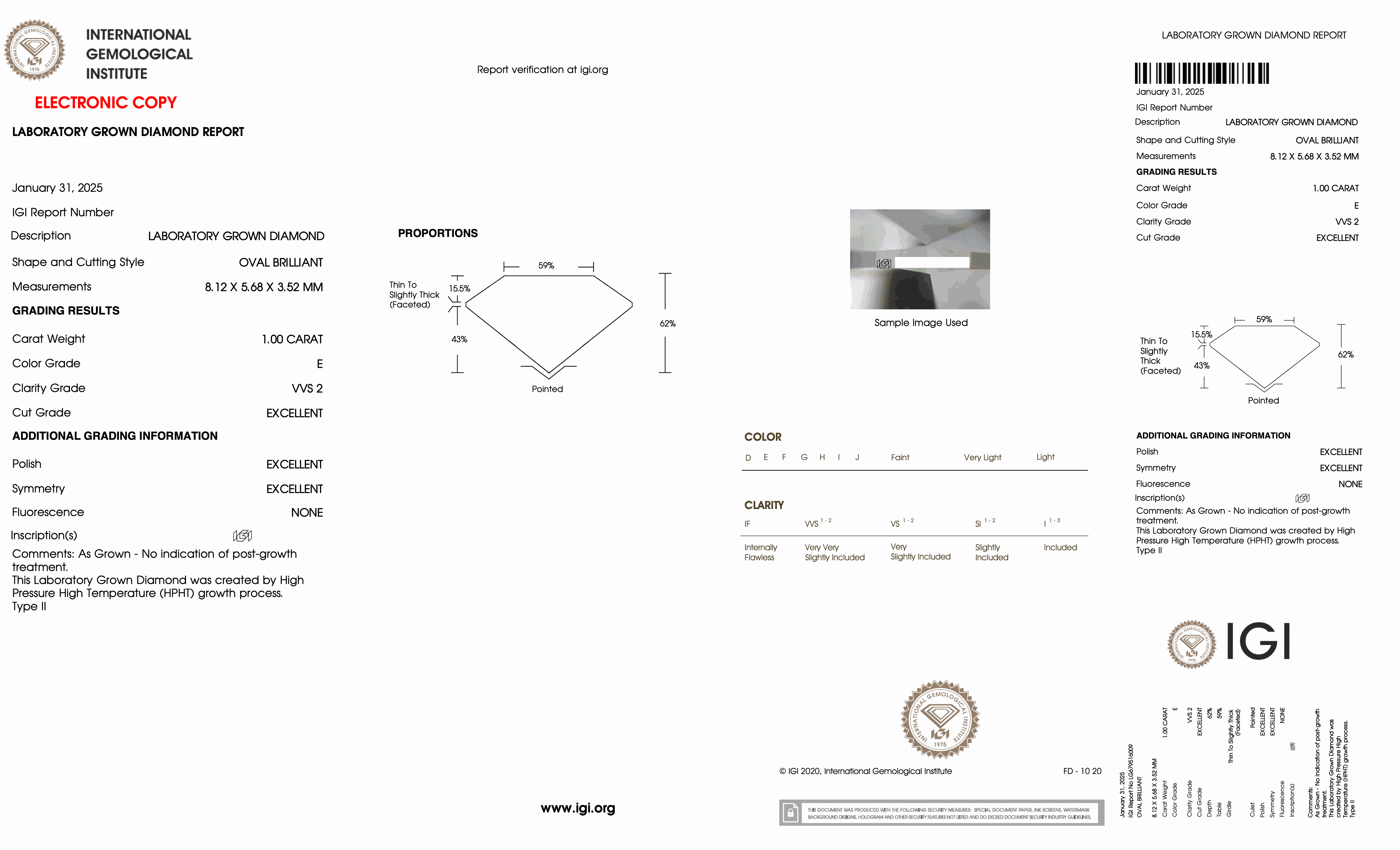 Abigail Oval Engagement Ring with Diamond Band and Lab-Grown Diamond Report.