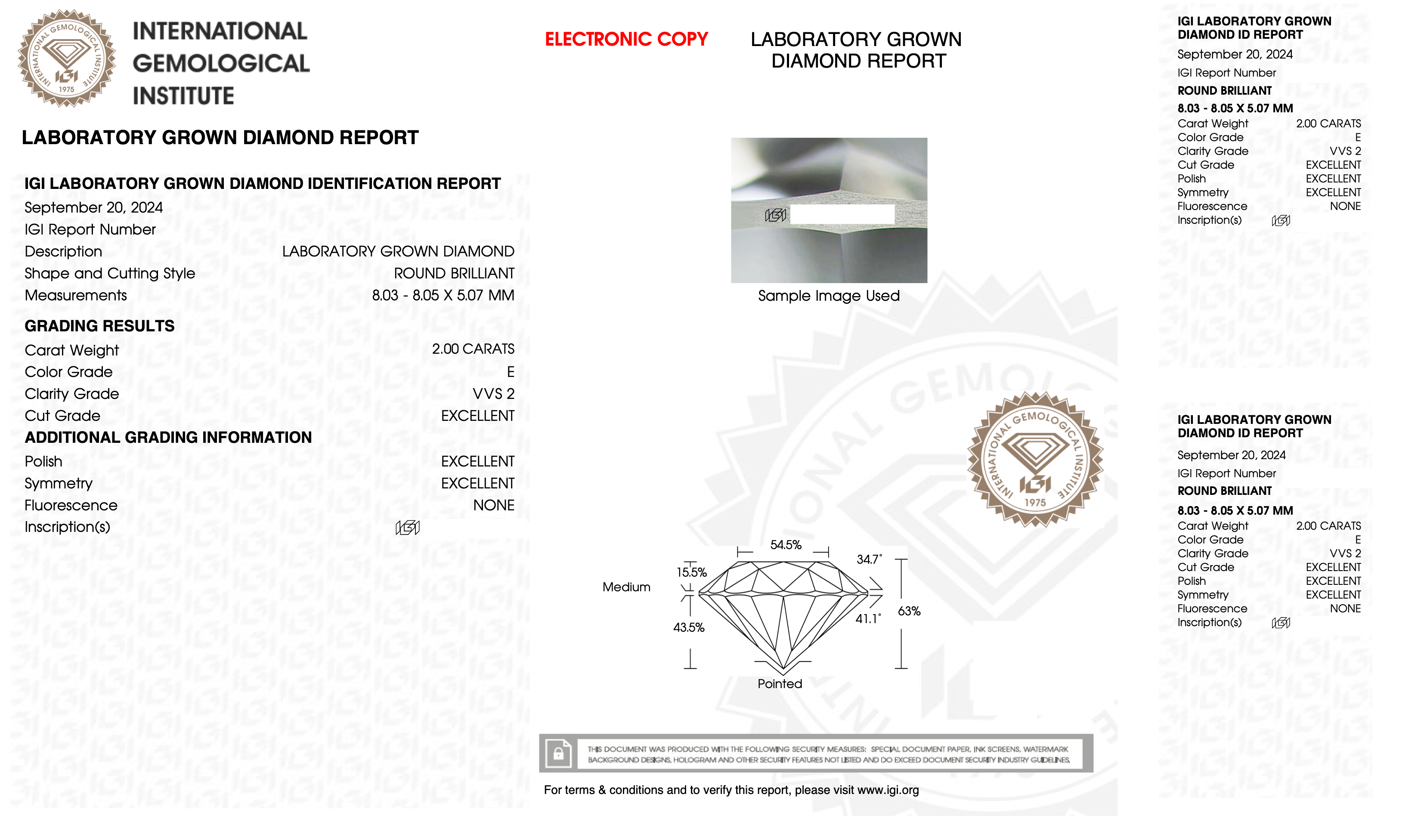 Abigail Round With Diamond Band Engagement Ring