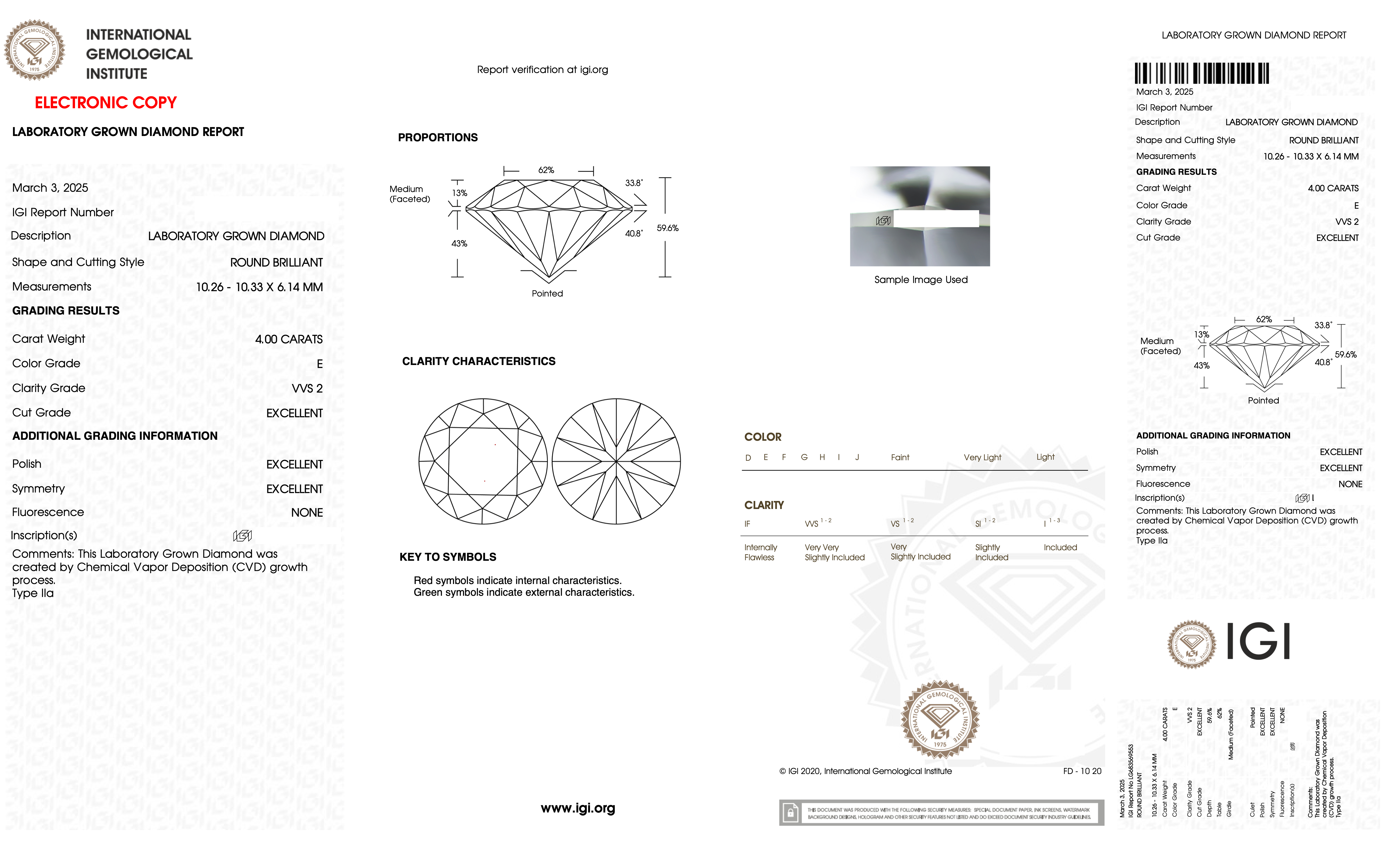Victoria Round Brilliant Cut Diamond Engagement Ring with Heart Cut Side Diamonds and 3D Diamond Band