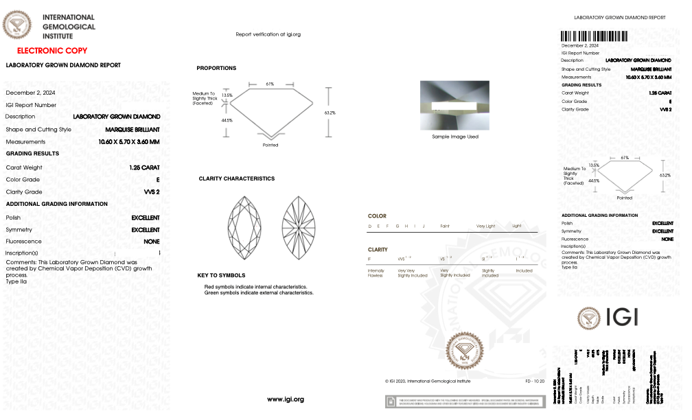 Marquise cut diamond with additional 0.30ct diamonds, platinum 4 claw mount, lab-grown.