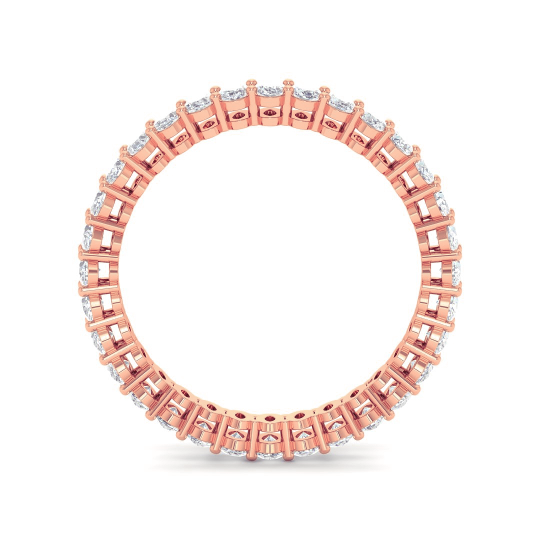 Nadine Oval cut wedding band 1.40 Ct
