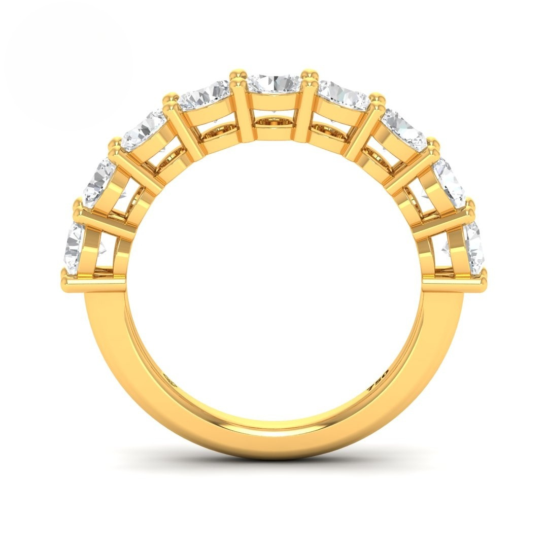 Cara Round Cut Wedding Band 2.00 Ct