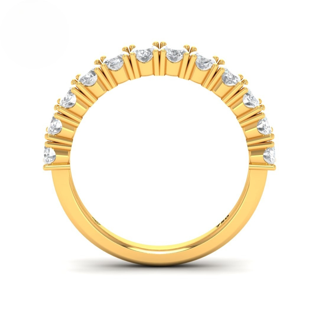 Theodora Oval Cut Diamond Band