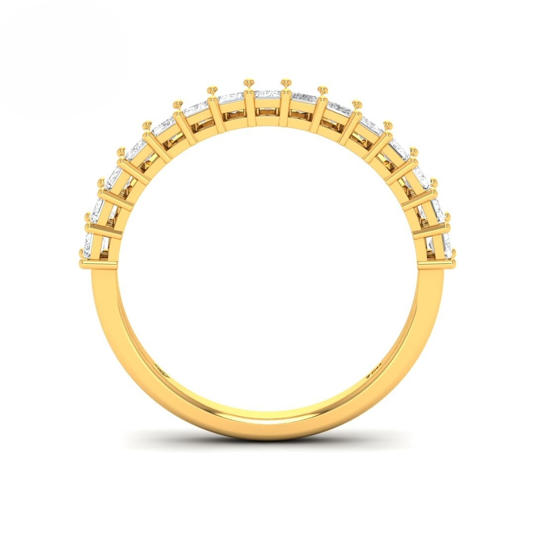 Eve Emerald cut wedding band 1.50 Ct