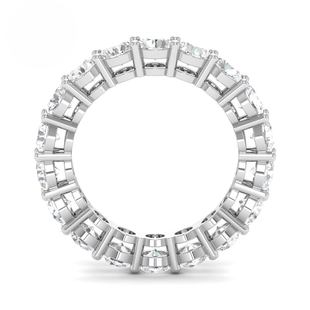Avery Round Cut Wedding Band