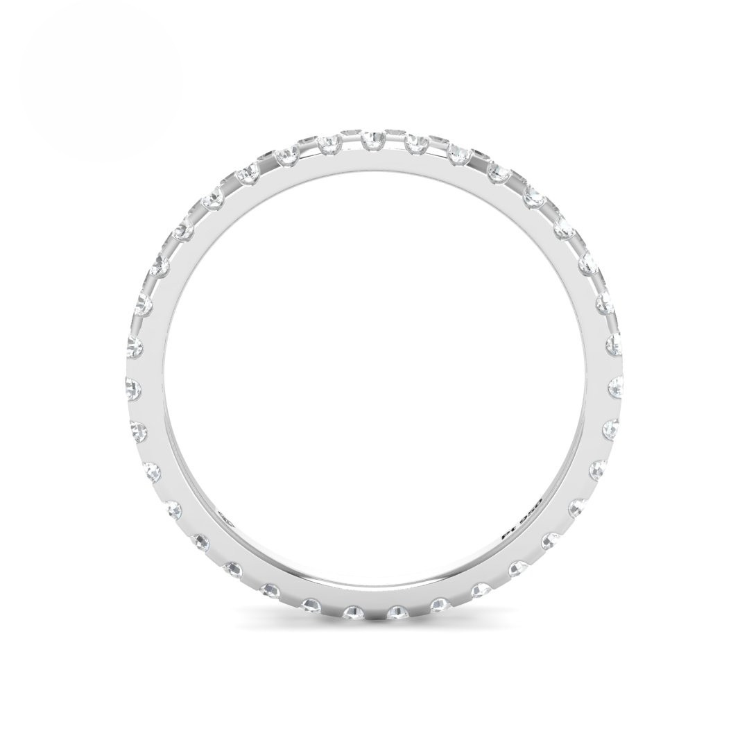 Cara Round Cut Wedding Band 0.50 Ct
