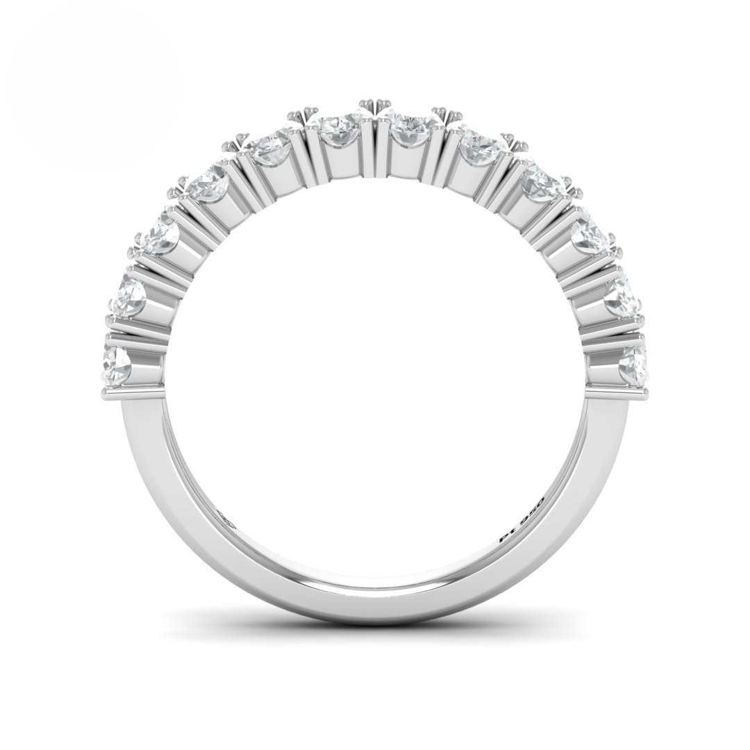 Theodora Oval Cut Diamond Band