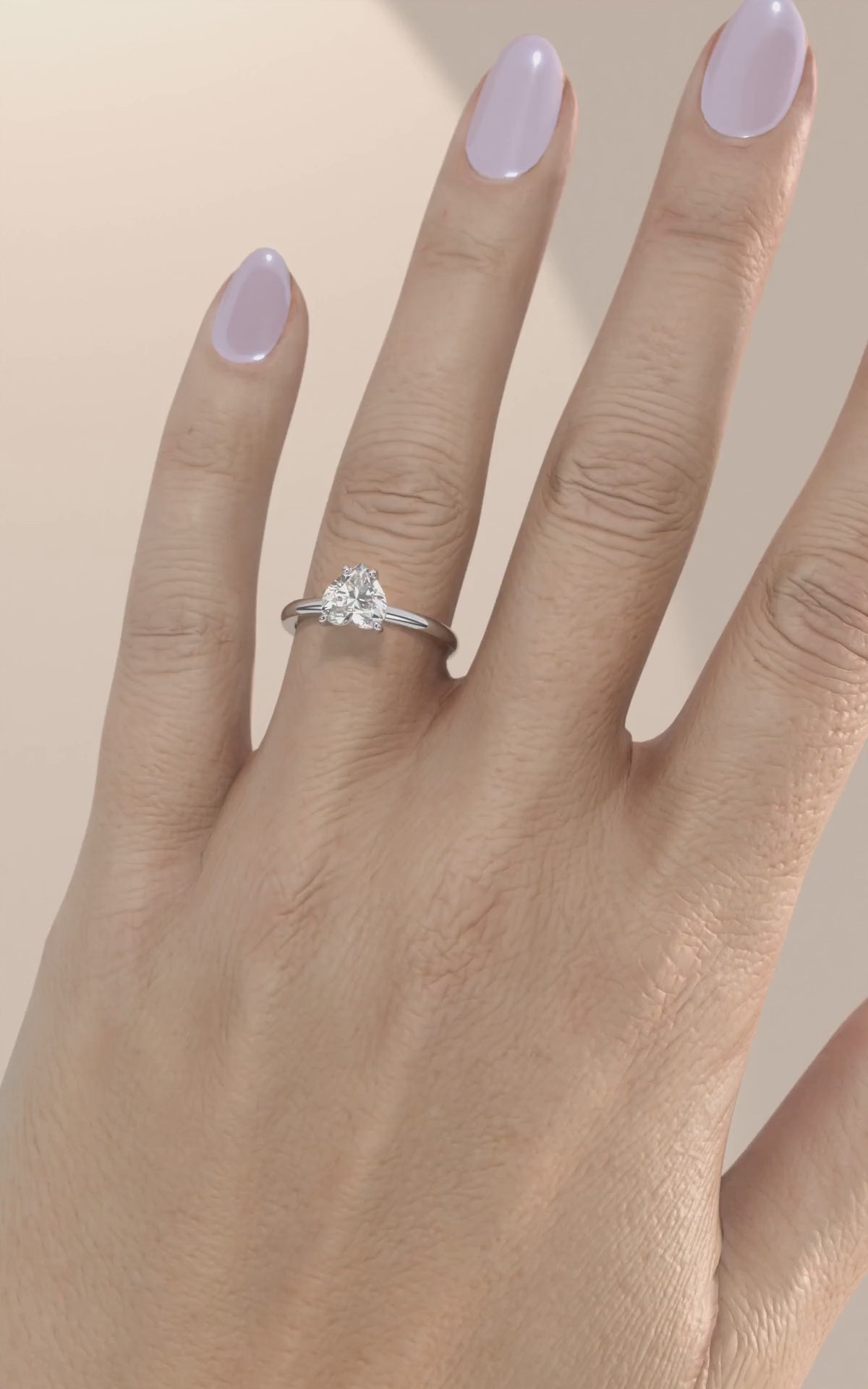 heart diamond ring